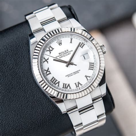 rolex oyster dayjust witgoud